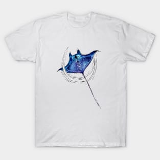 Flying to the moon T-Shirt